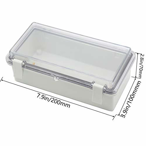 GetUSCart Zulkit Junction Box ABS Plastic Dustproof Waterproof IP65 