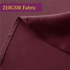 Picture of Obstal 210GSM Rectangle Table Cloth - Heavy Duty Water Resistance Microfiber Tablecloth, Decorative Fabric Table Cover for Outdoor and Indoor Use (Burgundy, 60 x 84 Inch)
