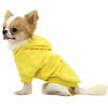 Picture of LOPHIPETS Dog Cotton Hoodies Sweatshirts for Small Dogs Chihuahua Puppy Clothes Cold Weather Coat-Yellow/S