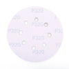 Picture of LotFancy 5 Inch 8 Hole 320 Grit Sanding Discs, Pack of 100, Random Orbital Sander Sandpaper, Hook and Loop Round Sand Paper
