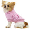 Picture of LOPHIPETS Dog Cotton Hoodies Sweatshirts for Small Dogs Chihuahua Puppy Clothes Cold Weather Coat-Pink/S