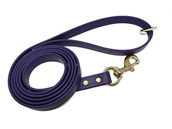 Picture of JimHodgesDogTraining Gummy Dog Leash, Biothane, Dog Training Leash, Waterproof, Weatherproof, Made in The USA, 6 Foot Length for Small, Medium & Large Dogs or Puppies, Various Sizes & Colors