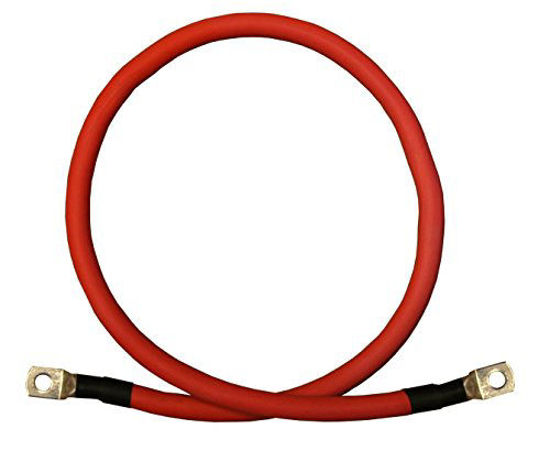 6 AWG Gauge 10 Feet Battery Cable – Pure Copper, Red & Black Pair, For Automotive, Solar, RV, Boat, Inverter & More