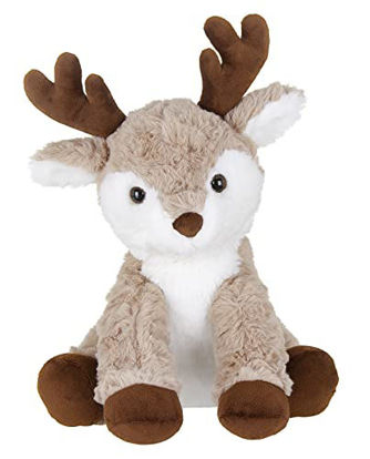 Picture of Bearington Reiny Plush Reindeer Stuffed Animal, 11.5 Inch