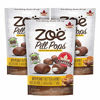 Picture of Zoë Pill Pops for Dogs, Healthy Dog Treats, All Natural Dog Treats to Hide Medication, Peanut Butter with Honey Recipe, 3 Pack