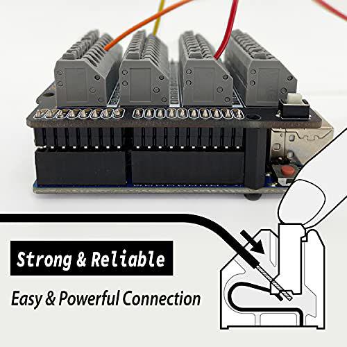 GetUSCart- ELECTROCOOKIE Uno Terminal Block Shield Kit, Compatible for