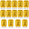 Picture of UOSXVC 14-Packs Battery Holders for Dewalt 20V Mount Dock Fit for 20V 60V MAX Yellow (No Battery)