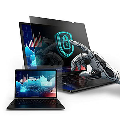 Picture of Privacy Screen Filter for 11.6 Inches Laptop, Screen Protector Size is 10.12 inch width x 5.71 inch height