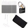 Picture of Stainless Steel Lock Black (17pcs)