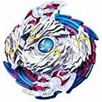 Picture of Beyblade burst starter B-97 Nightmare Longinus. Ds beyblades with Bey Left spin Launcher