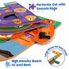 Picture of SYNARRY Wooden Alphabet Puzzles for Kids Ages 3-5, ABC Learning for Toddlers Ages 3+, Sight Words Letter Puzzles Montessori Toys Educational STEM for Preschool Boys Girls