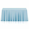 Picture of Lann's Linens - 90" x 156" Premium Tablecloth for Wedding / Banquet / Restaurant - Rectangular Polyester Fabric Table Cloth - Baby Blue