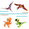Picture of LTCtoy 16pcs Dinos Toy, Buildable Dinosaur Building Block Figures with Movable Jaws