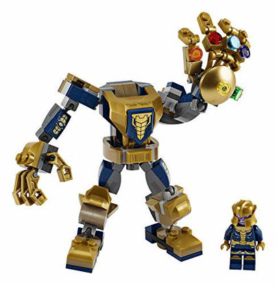 Picture of LEGO Marvel Avengers Thanos Mech 76141 Cool Action Building Toy for Kids with Mech Figure Thanos Minifigure (152 Pieces)