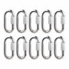 Picture of BNYZWOT 304 Stainless Steel Quick Links D Shape Locking Quick Chain Repair Links M8 5/16 inch Pack of 10