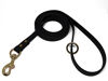 Picture of JimHodgesDogTraining "Gummy Dog Leash, Biothane, Dog Training Leash, Made in The USA, 6 Feet, Various Sizes & Colors - Black 1/2"