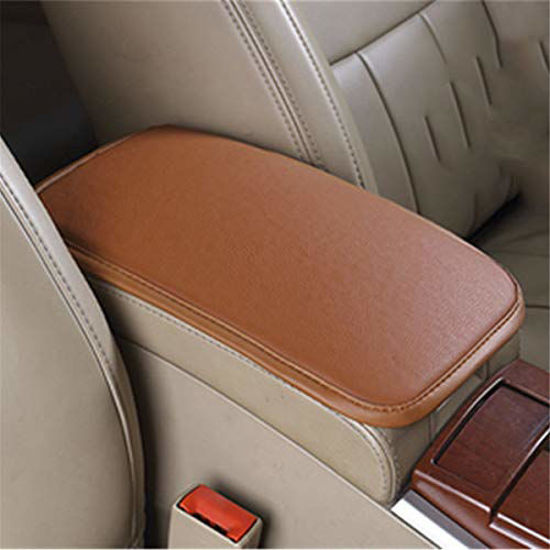 GetUSCart- LKXHarleya Car Center Console Cover, Universal Car Armrest Cover,  PU Leather Auto Arm Rest Cushion Pads, Center Console Armrest Protector,  Fit for Most Vehicle, SUV, Truck Car Accessories