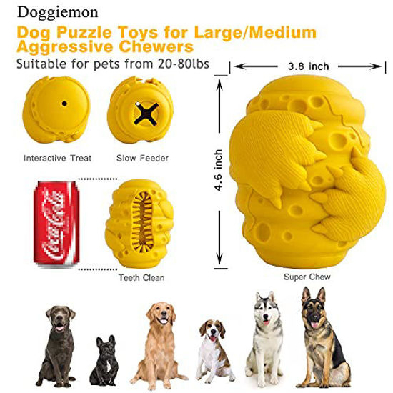 Getuscart Dog Chew Toys For Aggressive