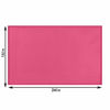 Picture of Hubulk Dog Cat Food Feeding Mat L (19"x12") XL (24"x16") or XXL (32X24) 0.5" & 1" inch Raised Edge Silicone Non Slip Waterproof Pet Food Mat Dog Bowl Placemat Large (XL, Pink)