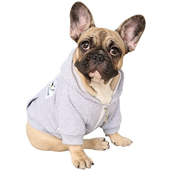 GetUSCart iChoue Pet Clothes Dog Hoodie Hooded Full Zip