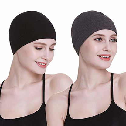 Picture of FocusCare Sleeping Turbans for Chemo Women,Hair Loss Cancer Headwear Cap