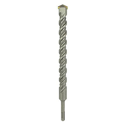 Picture of Sabre Tools 1 Inch x 12 Inch SDS Plus Rotary Hammer Drill Bit, Carbide Tipped for Brick, Stone, and Concrete Version 2 (1" x 10" x 12")