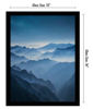 Picture of Americanflat 12x16 Picture Frame in Black - Composite Wood with Shatter Resistant Glass - Horizontal and Vertical Formats for Wall