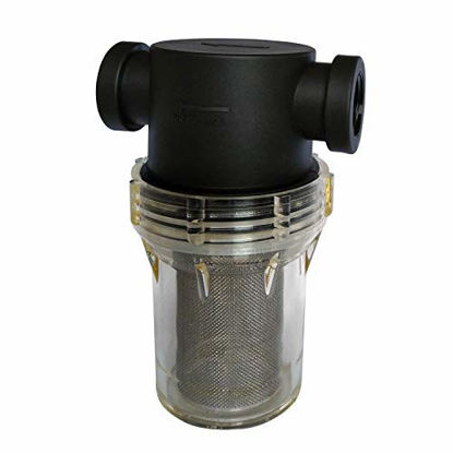 Picture of 1/2" Female NPT in-Line Strainer with 40 mesh Stainless Steel Filter Screen (1/2 40 Mesh)