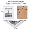 Picture of ENJOYBASICS 12x16 Picture Frame White Poster Frame,Display Pictures 9x12 with Mat or 12x16 Without Mat,Wall Gallery Photo Frames,2 Pack
