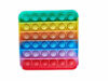 Picture of 2 pcs Rainbow Color Compression Silicone Push Pop Bubble Fidget Sensory Toy, Anti-Anxiety Toy for The Old and The Young
