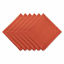 Picture of DII Solid Napkin Set Collection, 20x20, Pumpkin Spice 6 Piece