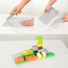 Picture of Self-Adhesive Baseplates Compatible with DUPLO, Peel-and-Stick Baseplate for DIY Play Table or Wall - 4 Pack (10" x 10") (White)