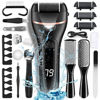 Picture of Electric Callus Remover for Feet with Rechargeable Waterproof 22 in 1 Professional Pedicure Kit,Foot Care Tools Wet & Dry Foot File For Dead Skin&Cracked Heel or Rough Hand With 3 Roller Heads 2 Speed