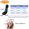 Picture of Mihachi Dog Socks Rubber Sole Paw Protectors with Velcro Straps Traction Control Anti-Slip Waterproof Boots Winter Paw Protectors