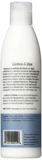 Picture of Nonscents Conditioner- Truly Unscented & Fragrance Free - Beautiful Shine - Great De-tangler and Smoother - Nice on Curls - Safe for Scent Sensitive and Allergies! Made in USA