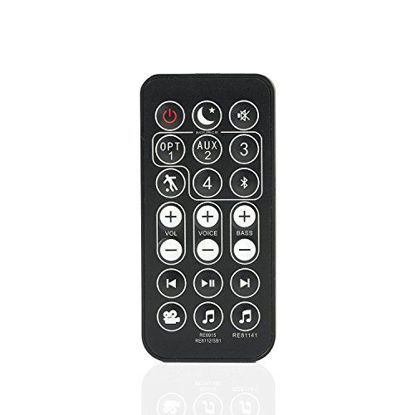 Picture of Remote Control for Polk Audio Surroundbar Soundbar RE15031 5000IHT 6000IHT IHT6000 3000IHT IHT3000 SB4000 4000IHT IHT4000 RE13052 RE13051 RE12081 Magnifi 1 ONE Omni SB1 RE8112-1 RE81121 RTRE81121