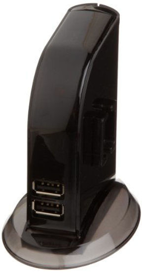 GetUSCart- Amazon Basics 7 Port USB 2.0 Hub Tower with 5V/4A Power Adapter