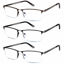 Picture of Reading Glasses for Men, 3.0 Blue Light Blocking Reading Glasses Metal Readers