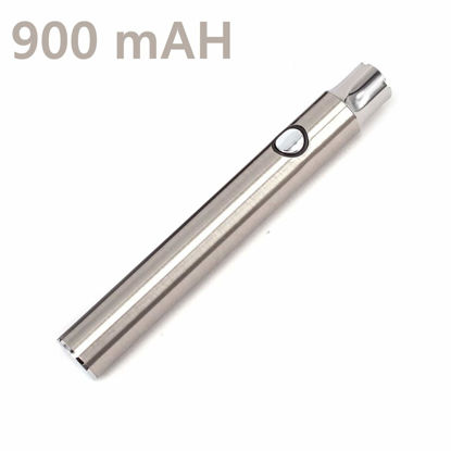 Picture of TriRanger USB Charger Pen Battery Variable Voltage - 900 mAh Double Capacity (Silver)
