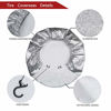 Picture of MOONET Tire Covers for RV Wheel (2 Pack Silver), Oxford Waterproof UV Sun Protectors for Motorhome Boat Trailer Camper Van SUV,D66cm x H28cm for Diameter 24"-26"