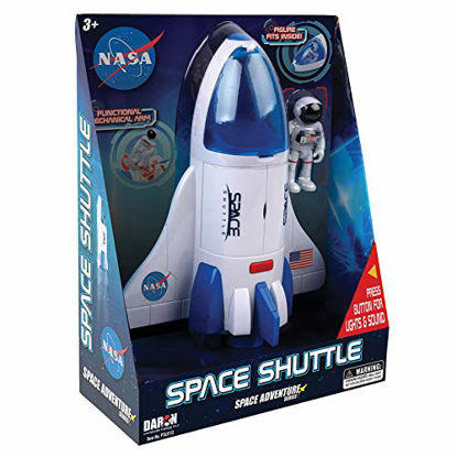 Picture of Daron NASA Space Adventure Series: Space Shuttle with Lights & Sounds & Figure, Approx 9" X 7"