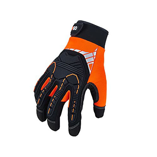 GetUSCart Vgo 1Pair Safety Work Gloves, Mechanics Gloves, Impact