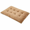 Picture of Fuzzy Deluxe Pet Beds, Super Plush Dog or Cat Beds Ideal for Dog Crates, Machine Wash & Dryer Friendly (23" x 35", L-Mocha)
