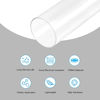 Picture of MECCANIXITY Acrylic Pipe Rigid Round Tube Clear 105mm ID 110mm OD 200mm for Lamps and Lanterns,Water Cooling System