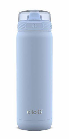 Picture of Ello Cooper 22oz Vacuum Insulated Stainless Steel Water Bottle (Halogen Blue)