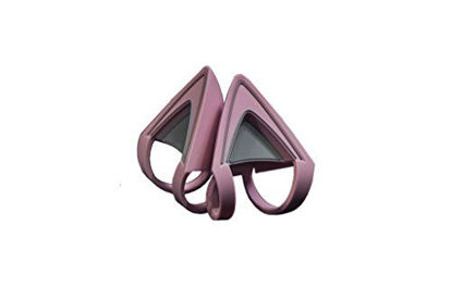 Picture of Razer Kitty Ears for Kraken Headsets: Compatible with Kraken 2019, Kraken TE Headsets - Adjustable Strraps - Water Resistant Construction - Quartz Pink