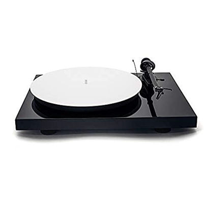 Picture of Acrylic Turntable Mat - Vinyl Record Anti Static Slipmat Accessories for LP Record Players - 2.7mm Tighter bass Improve Sound Quality - 12" Platter Mat - White Slipmats Compatible with All Turntables