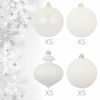 Picture of KI Store 20ct Christmas Ball Ornaments Shatterproof Christmas Decorations Large Tree Balls for Holiday Wedding Party Decoration, Tree Ornaments Hooks Included 3.15 (80mm White)