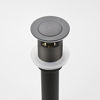 Picture of Pop Up Drain Stopper with Overflow, Bathroom Lavatory Vanity Vessel Sink Drain, Black