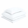 Picture of Amazon Basics Light-Weight Microfiber Duvet Cover Set with Zipper Closure - Twin/Twin XL, Pristine Snow